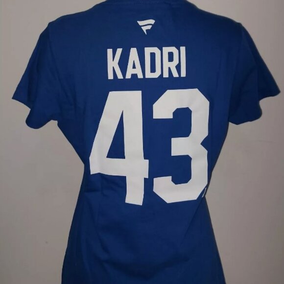 Fanatics NAZEM KADRI #43 Toronto Maple Leafs Womens T-Shirt - Picture 3 of 3